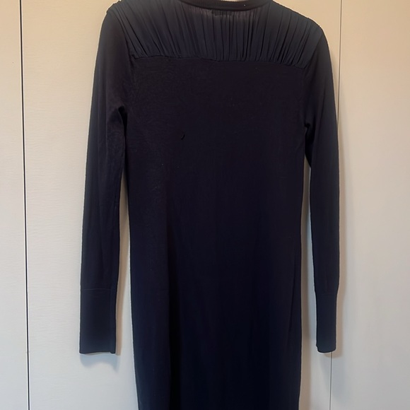CLUB MONACO NAVY SWEATER DRESS - Picture 4 of 6